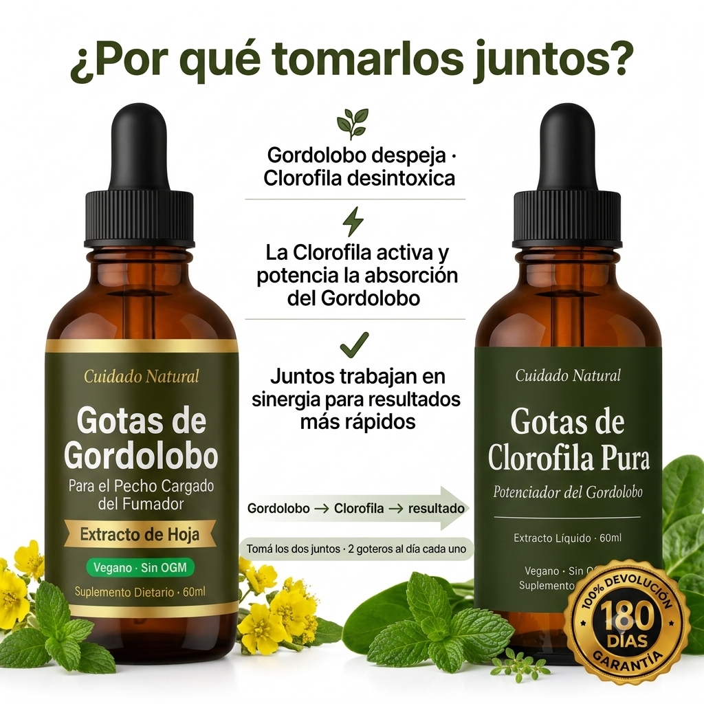 Gotas de Clorofila Pura