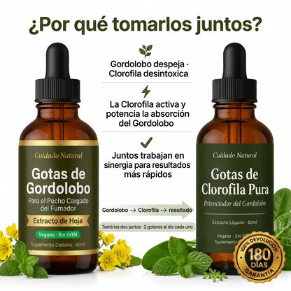 Gotas de Clorofila Pura